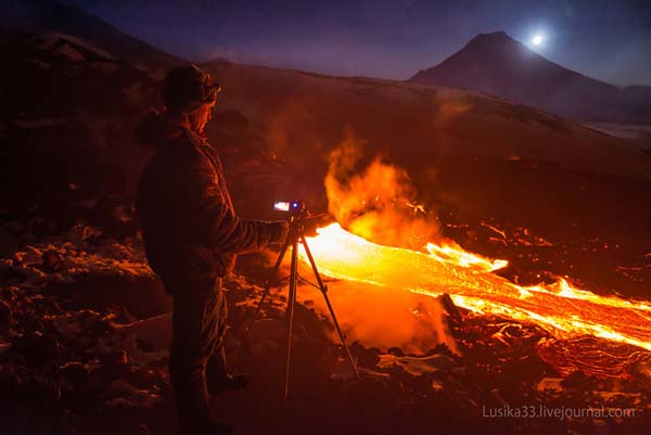 Their photography lets the world see what it might be like inside of an active volcano.