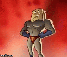 14921001689524 9pbne Powered Toast Man just lost it...
