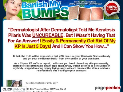 1506416703 d41d8cd98f00b204e9800998ecf8427e 100% Natural Keratosis Pilaris Cure - BanishMyBumps.com