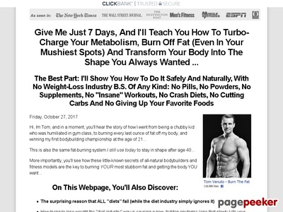 83ad1c4261a62b831db28c69af69b067 Burn The Fat Body Transformation System - Tom Venuto