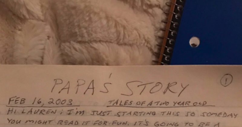 15108489929189 800x420 1490620843 Her Grandpa Handed Her Some Notebooks And She Was So Moved By What They Contained
