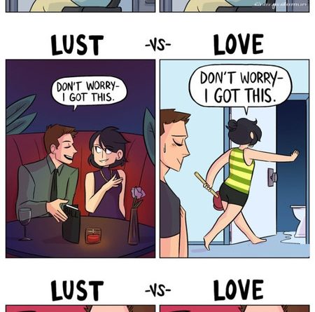 15236360786007 g264h6mv5k Lust Vs. Love Reality. You're So Funny!