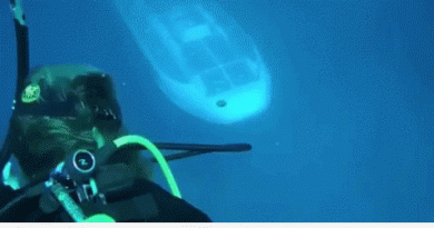 15293384845935 fioo9xhwvy Submarine Passes Right Beneath Scuba Divers