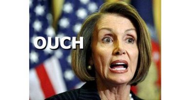 15421256322324 pelosiouch CHARGE! Conservatives DESTROY hyperbole queen Nancy Pelosi, take over lame #SaveACA tag
