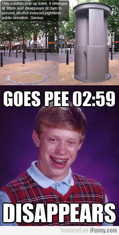 This A Public Pop-up Toilet...