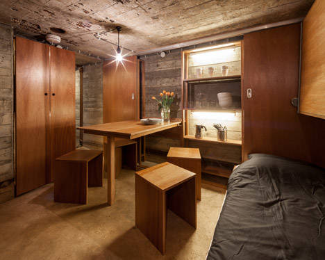 4ee535c086402cf31e358f3e585b972a They Turned This World War II Bunker Into What? That’s Awesome. Plenty of space, especially for a bunker.