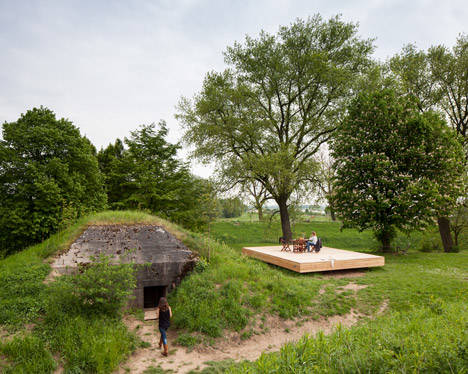 4f88657318b9b45647c52957f11f79d9 They Turned This World War II Bunker Into What? That’s Awesome. ...but once you look below the surface, you'll see that this vacation home is one of the finest in the world.