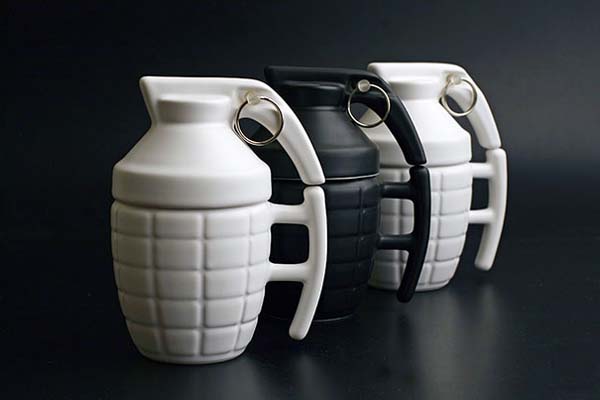 1e0788e31537598111a4075abaedb1de Let Your Creativity Soar By Using These 24 Incredible Coffee Mugs. #15 Is My Favorite. 22.) Hand grenade mugs