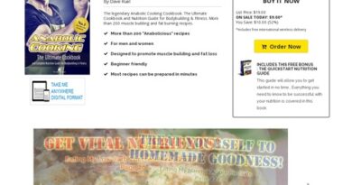 Anabolic Cooking – Muscle Building Cookbook