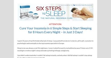 Cure Insomnia – Six Steps To Sleep