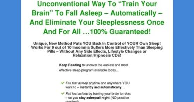 Natural Insomnia Program – Blue Heron Health News