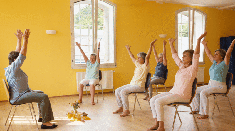 Chair Yoga Exercise for Seniors